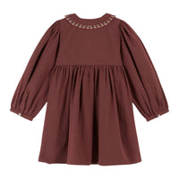 Emile et Ida Violine Smocked Dress