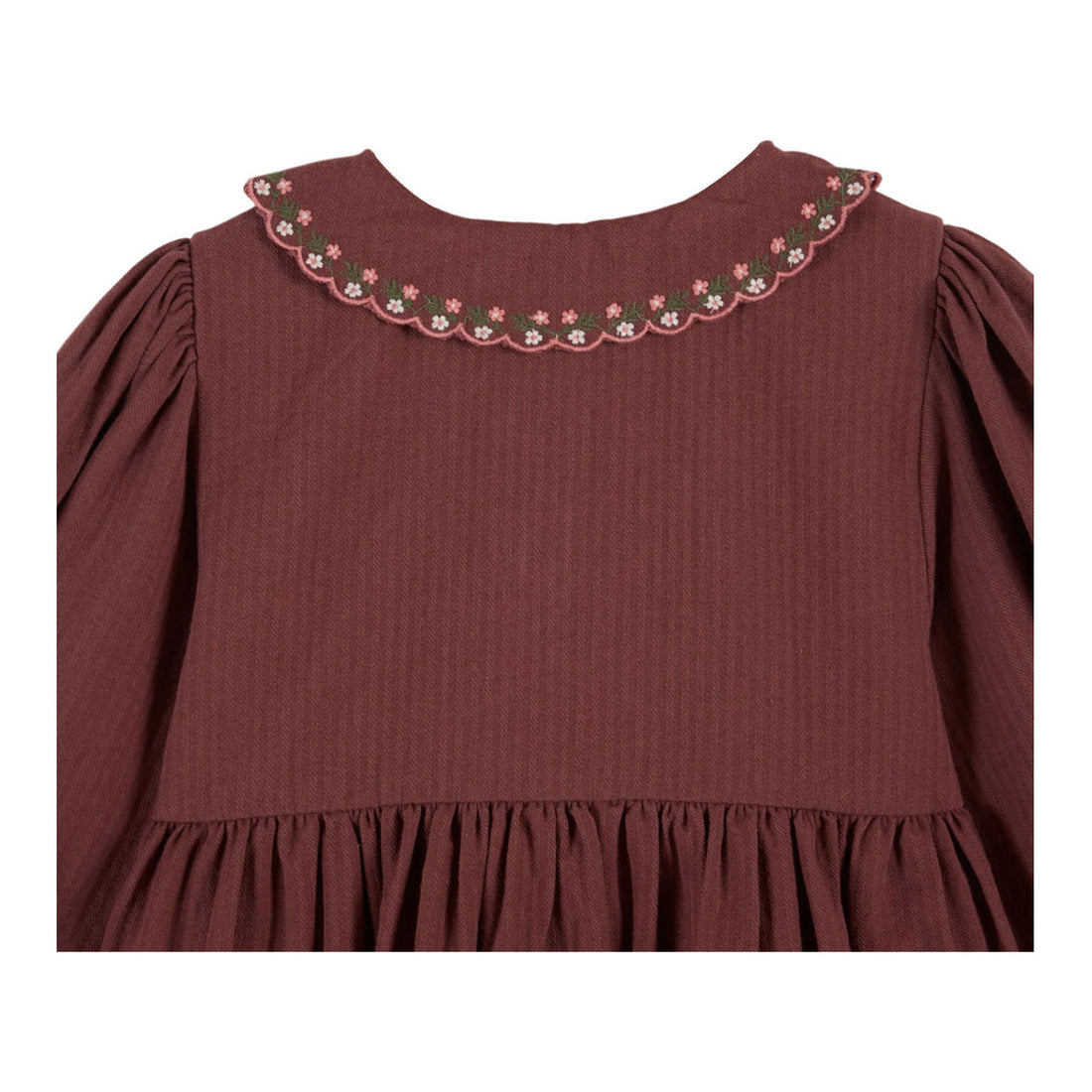 Emile et Ida Violine Smocked Dress
