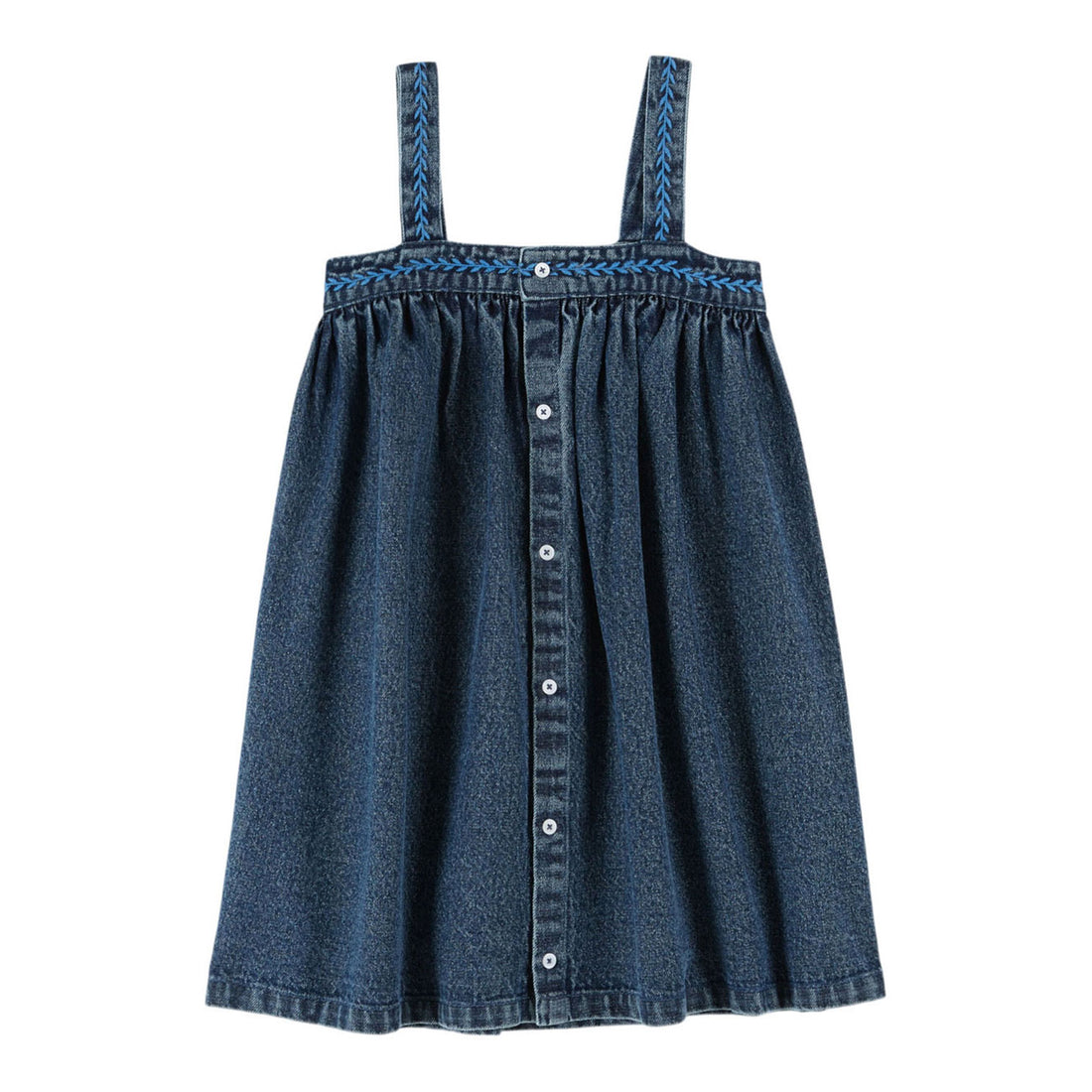 Emile et Ida Denim Embroidered Jumper – Ladida