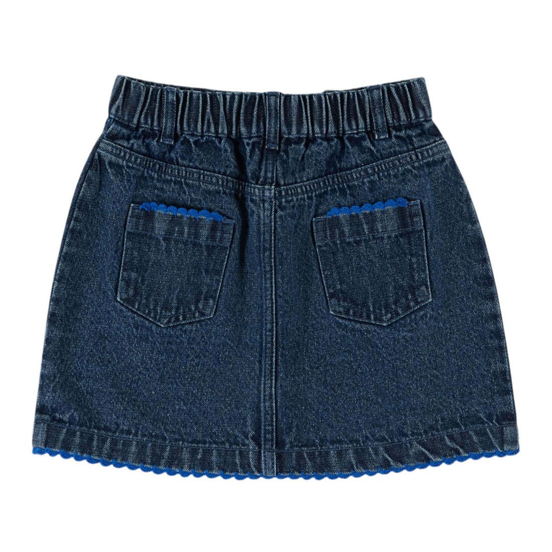 Emile et Ida Denim Crochet Skirt