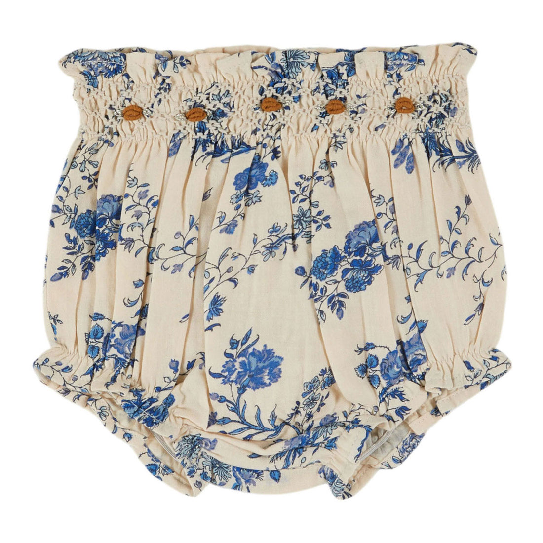 Emile et Ida Orchid Blue Embroidered Bloomer