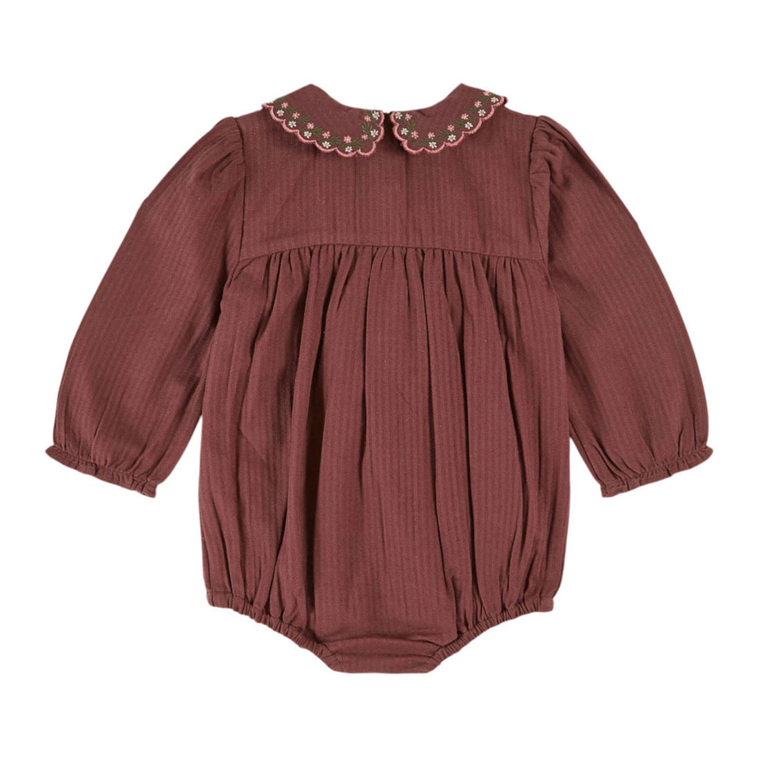 Emile et Ida Violine Smocked Romper