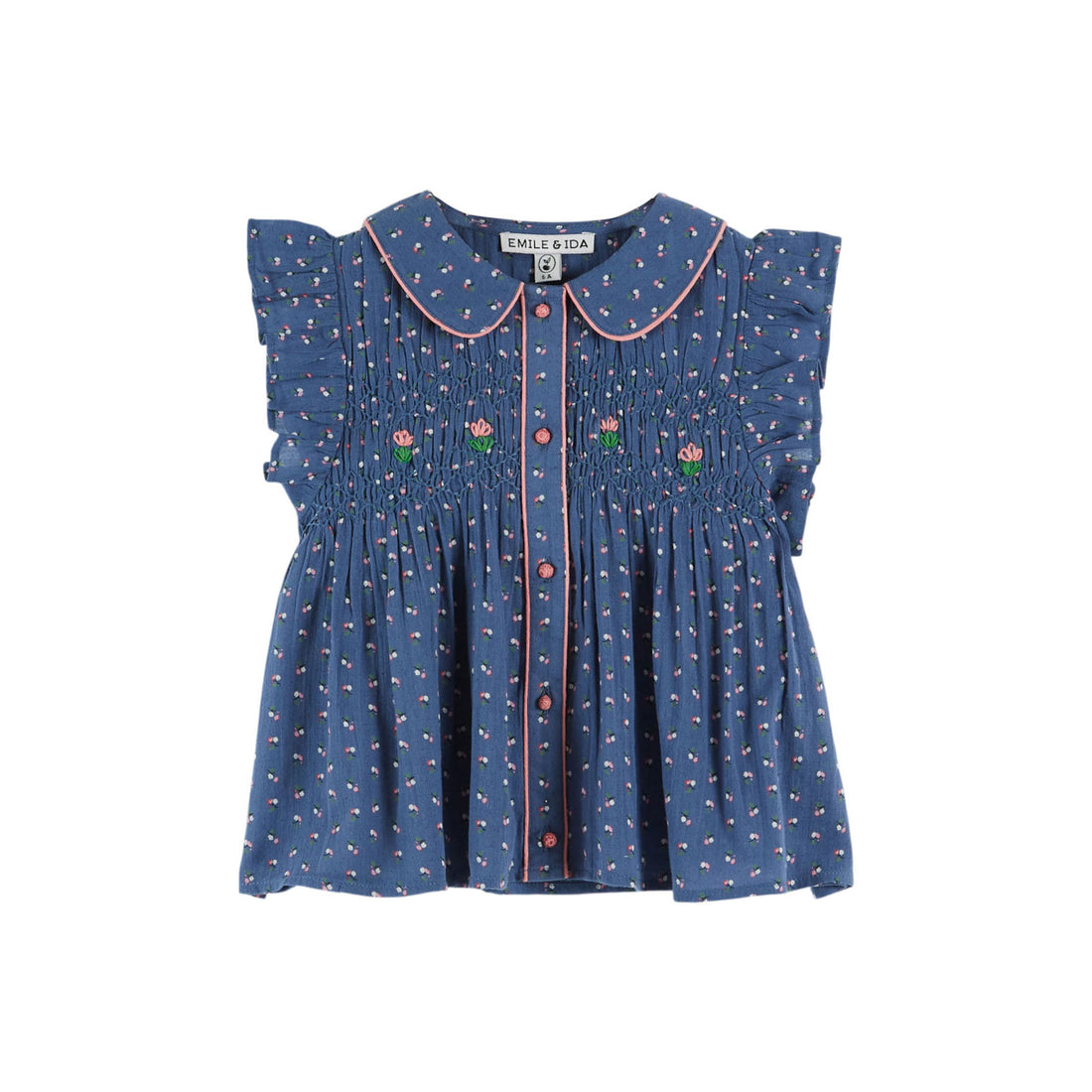 Emile et Ida Lizeron Printed Blouse