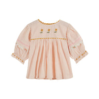 Emile et Ida Coquillage Embroidered Blouse