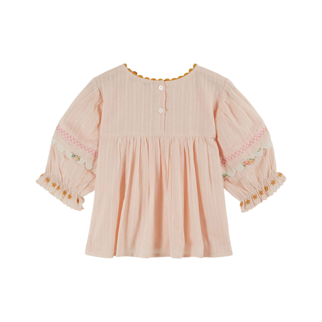 Emile et Ida Coquillage Embroidered Blouse