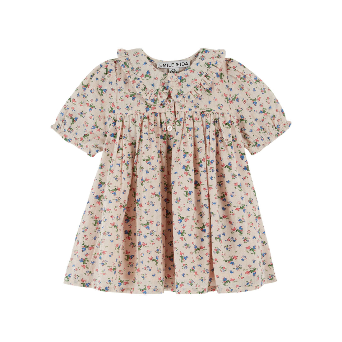 Emile et Ida Bergere Loose Printed Dress
