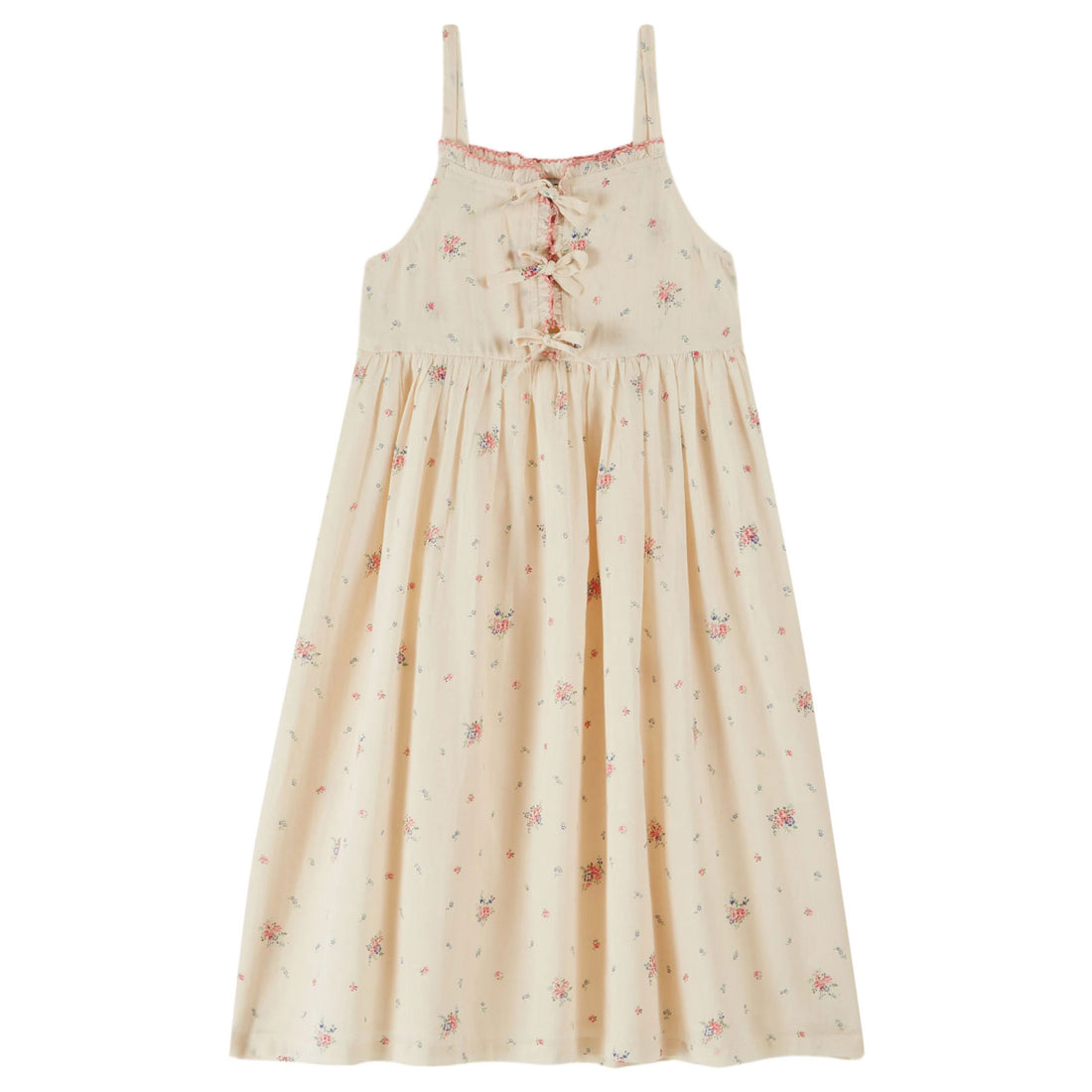Emile et Ida Paquerette Print Flower Long Dress