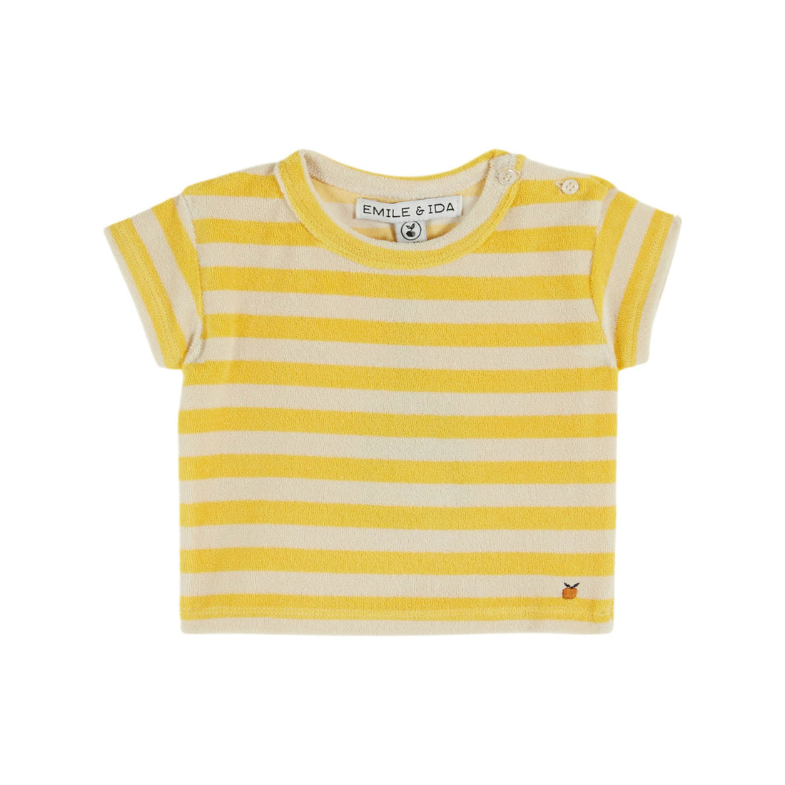Emile et Ida Mimosa Stripe Baby T-Shirt