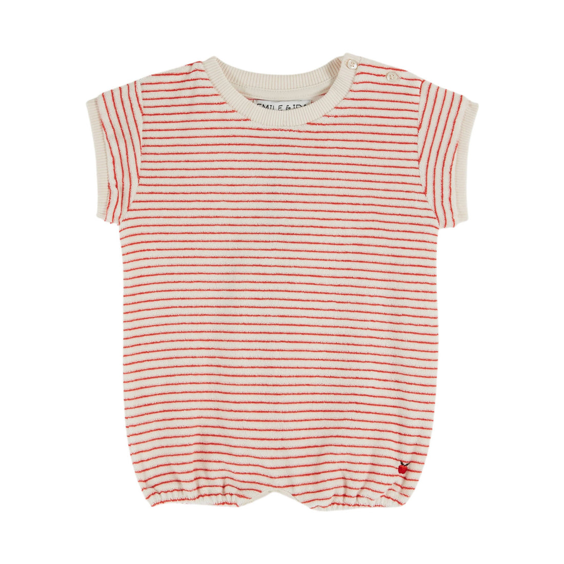 Emile et Ida Poppy Stripe Jumpsuit