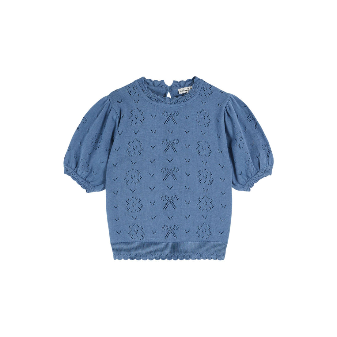 Emile et Ida Nuage Openwork Sweater