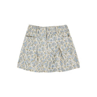 Emile et Ida Champetre Blue Printed Skirt