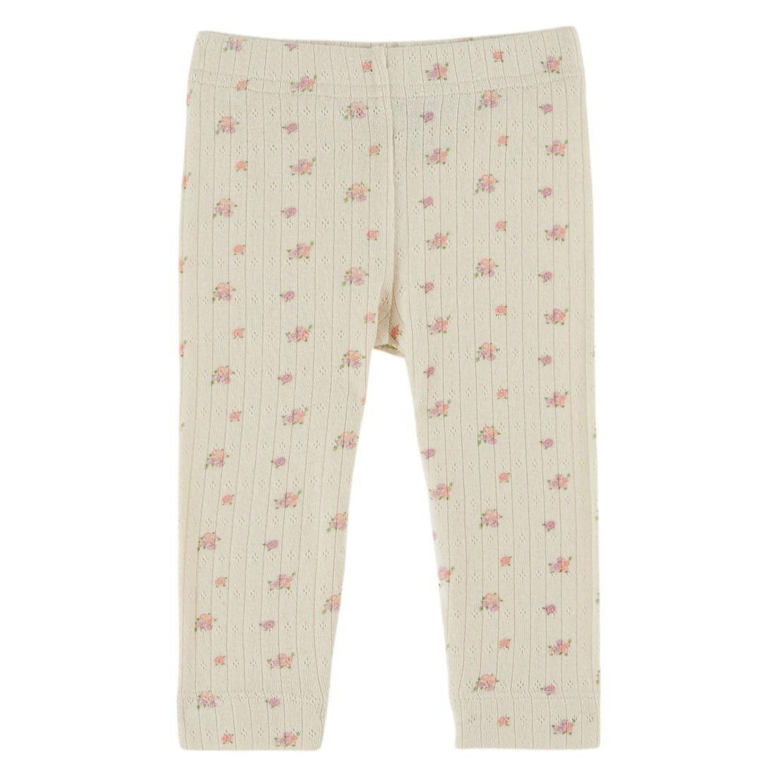 Emile et Ida Fantasia Pointelle Printed Baby Legging