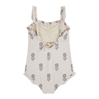 Emile et Ida Margot Creme Swimsuit