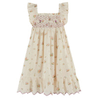 Emile et Ida Althea Smocked Embroidered Dress