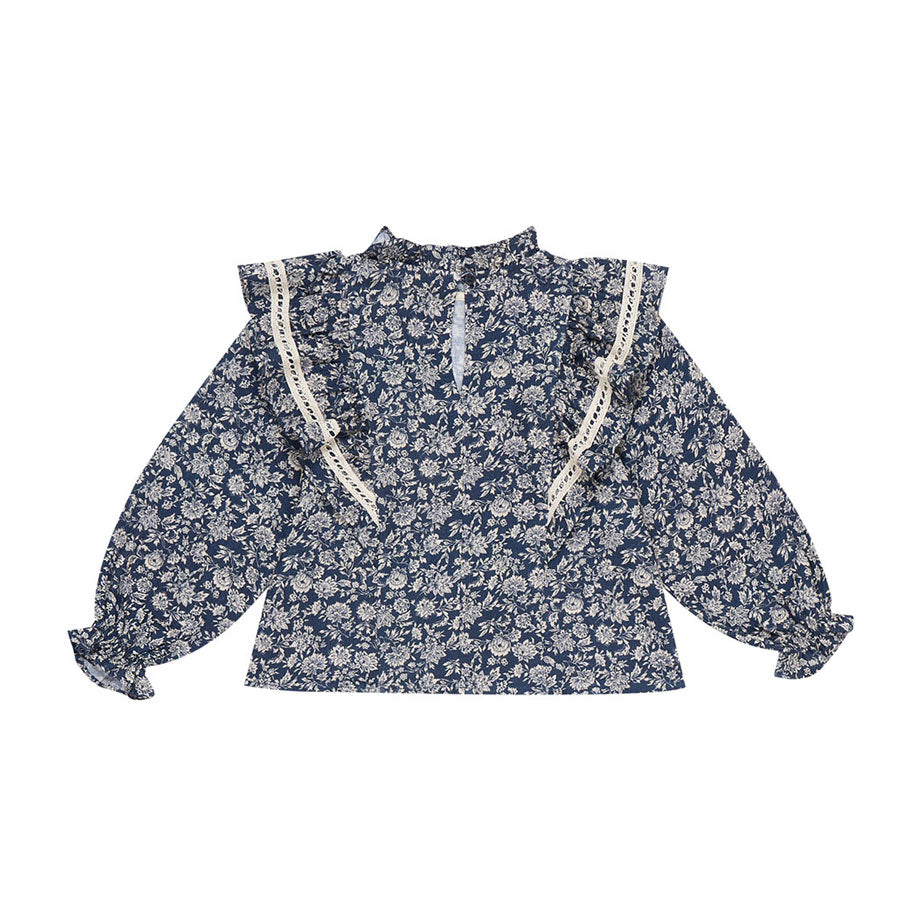 The New Society Adelaine Print Blouse