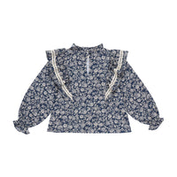 The New Society Adelaine Print Blouse