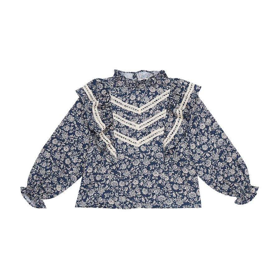 The New Society Adelaine Print Blouse