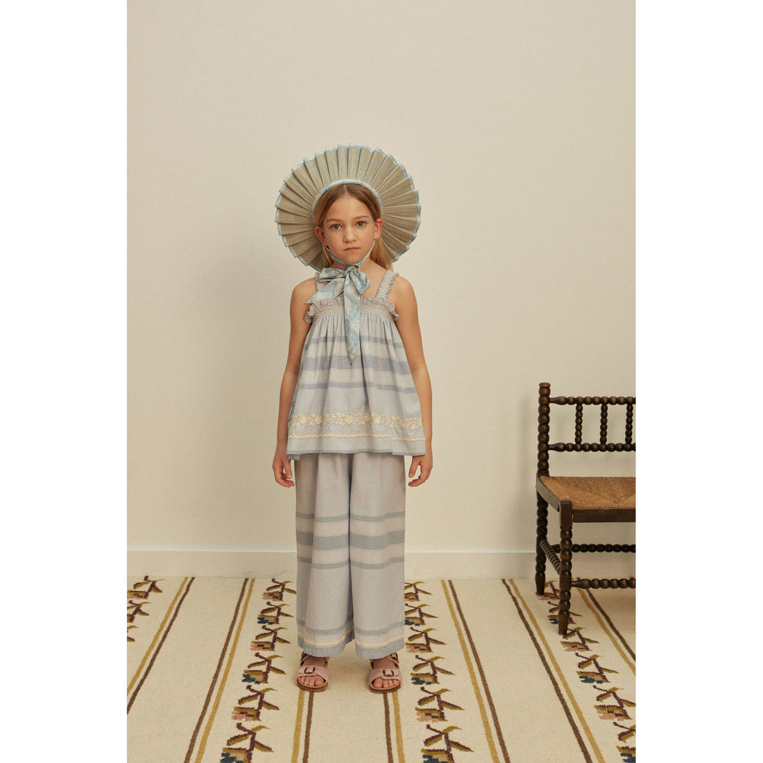 Apolina Summerhouse Stripe Adina Trouser Set