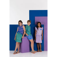 Bonmot Mallow Much Love Frill Sleeve Dress