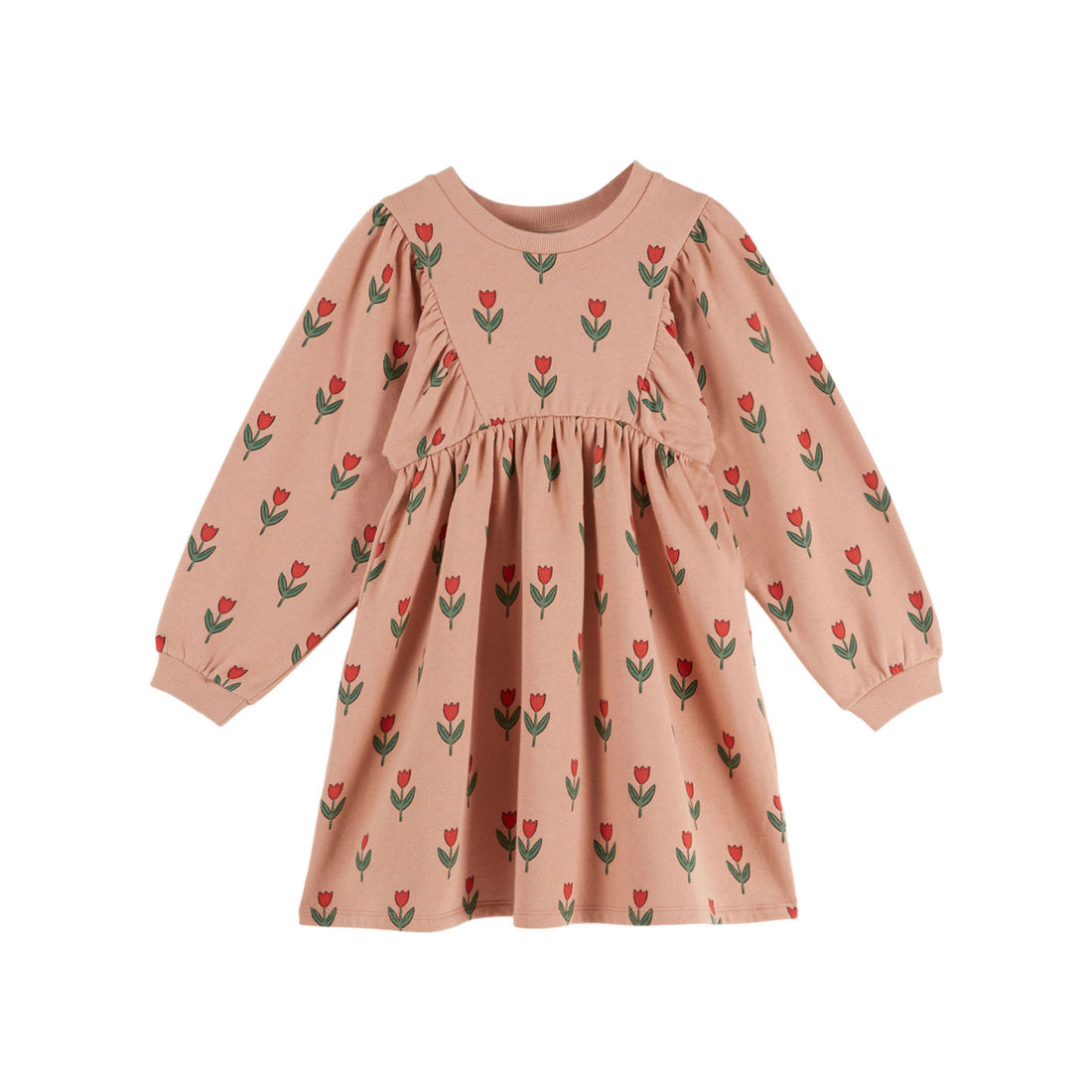 Emile et Ida Soliflore Printed Fleece Dress
