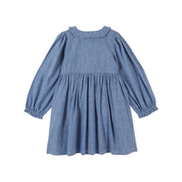 Emile et Ida Chambray Smocked Dress