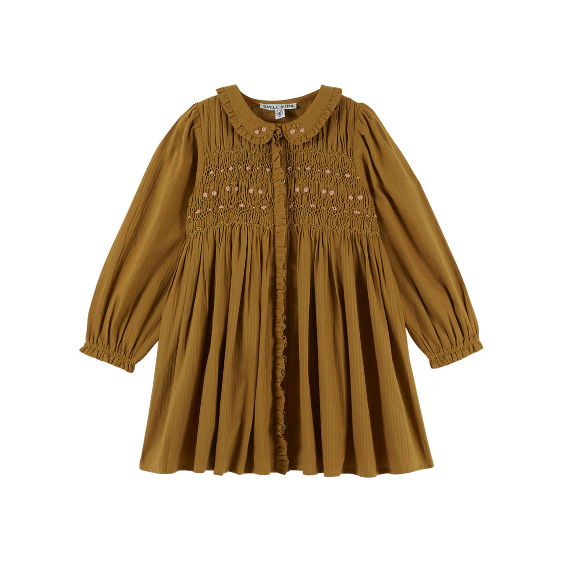 Emile et Ida Artichoke Smocked Dress