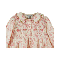 Emile et Ida Rosalie Embroidered Smock Dress