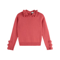 Emile et Ida Raspberry Knit Pullover