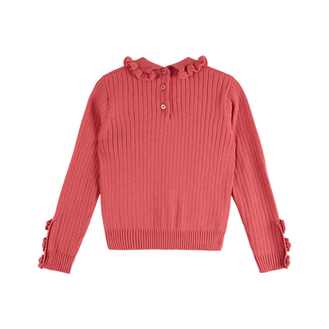 Emile et Ida Raspberry Knit Pullover