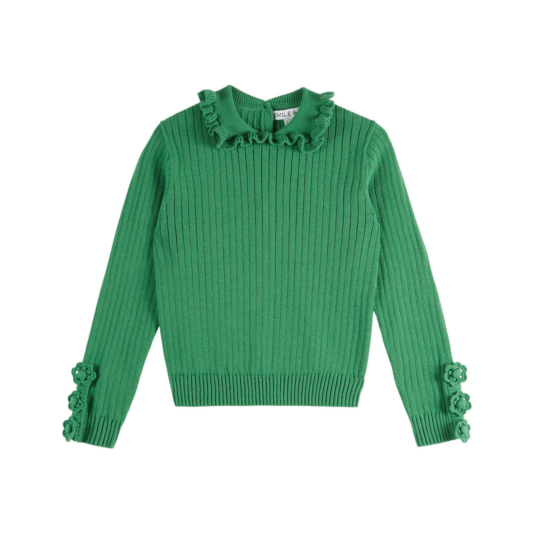 Emile et Ida Olive Knit Pullover