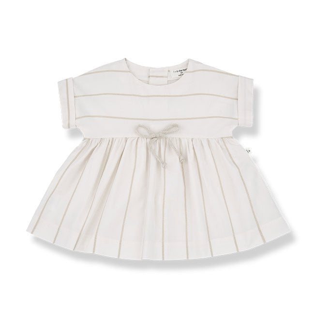 1+ in the Family  Off White Agnes Baby Blouse