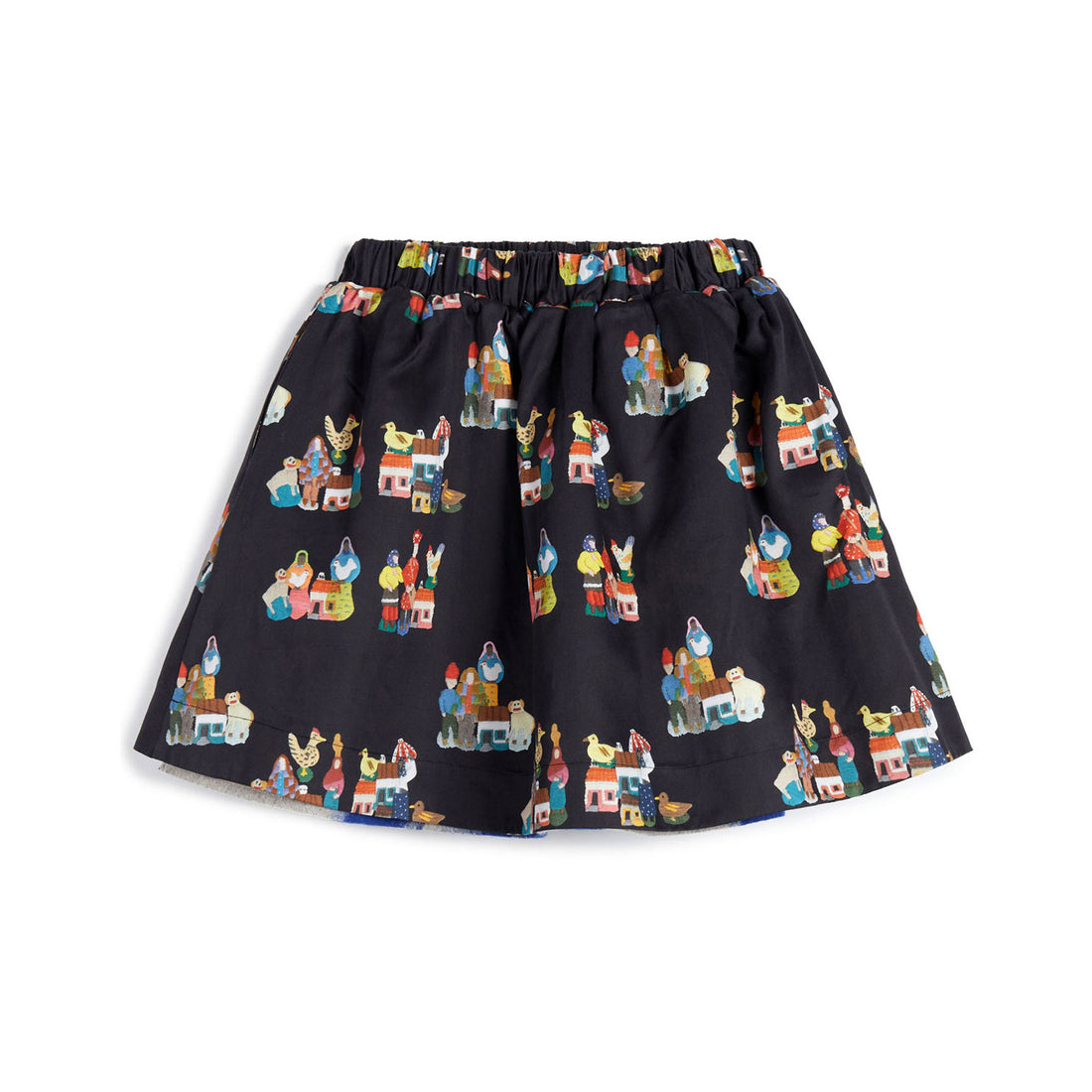 Wolf and Rita Beige Azulejo Skirt