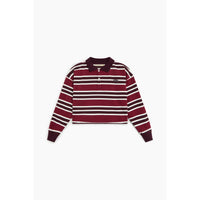 The New Society Alfie Winetasting Stripes Polo