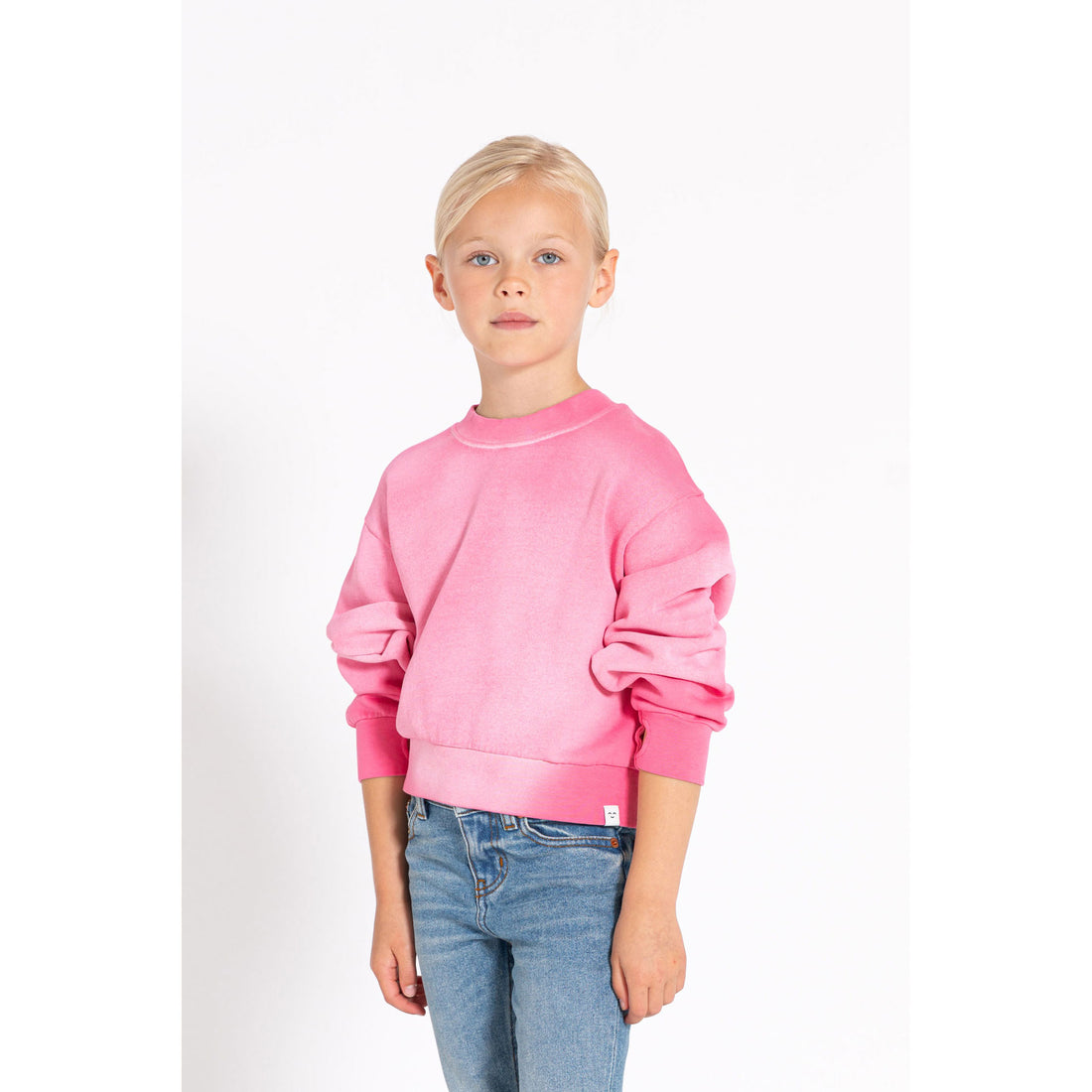 Finger In The Nose  Hot Pink Gradient Alma Sweatshirt