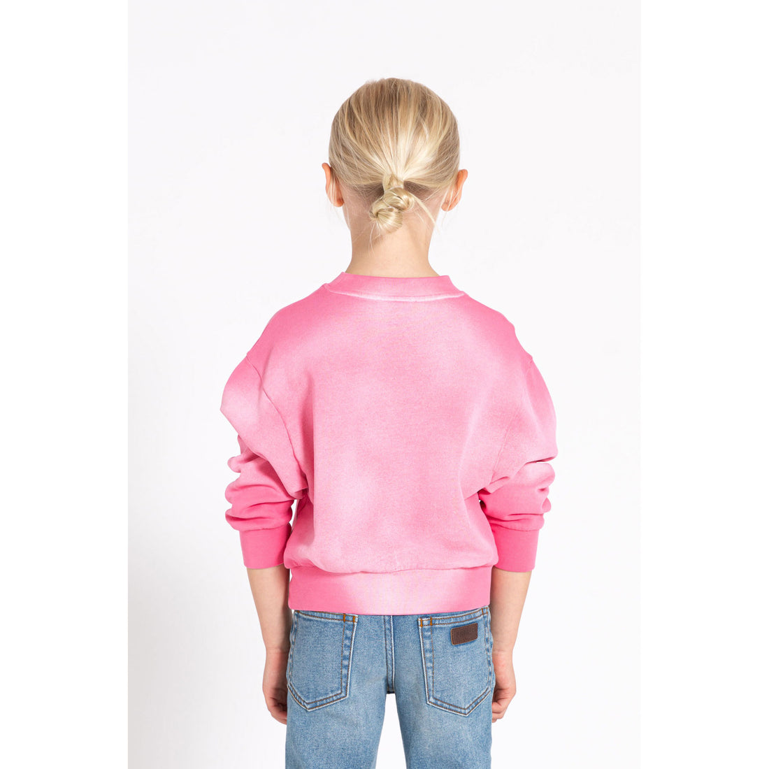 Finger In The Nose  Hot Pink Gradient Alma Sweatshirt