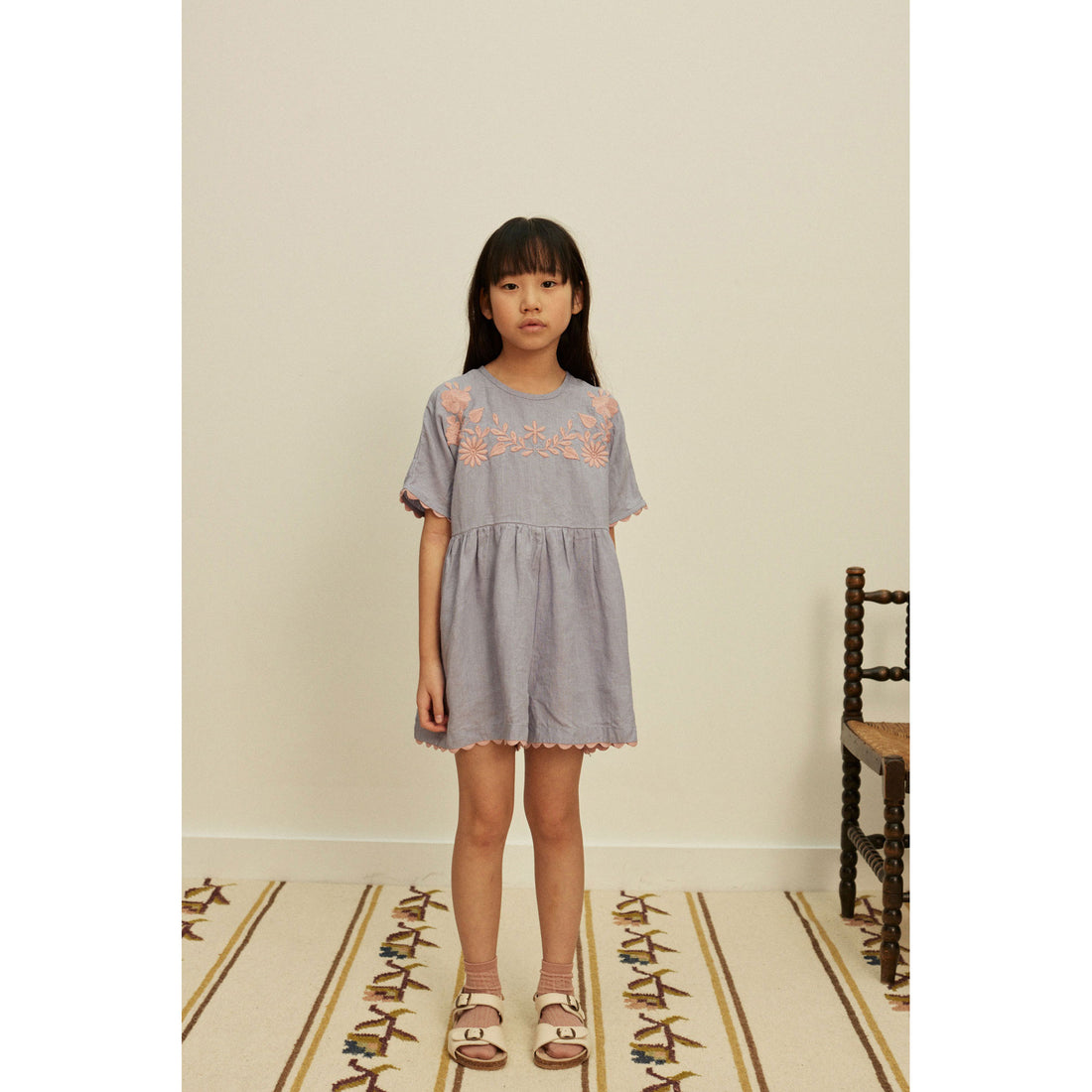 Apolina Blue/Lilac Alma Playsuit