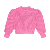 The New Society Fucsia Ambrosia Knit Pullover