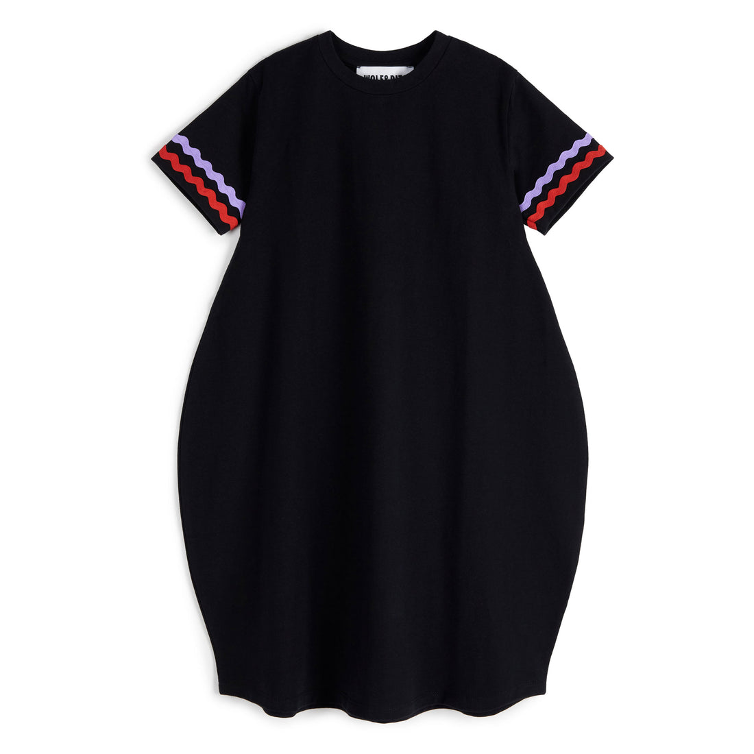 Wolf and Rita  Black Anabela Dress