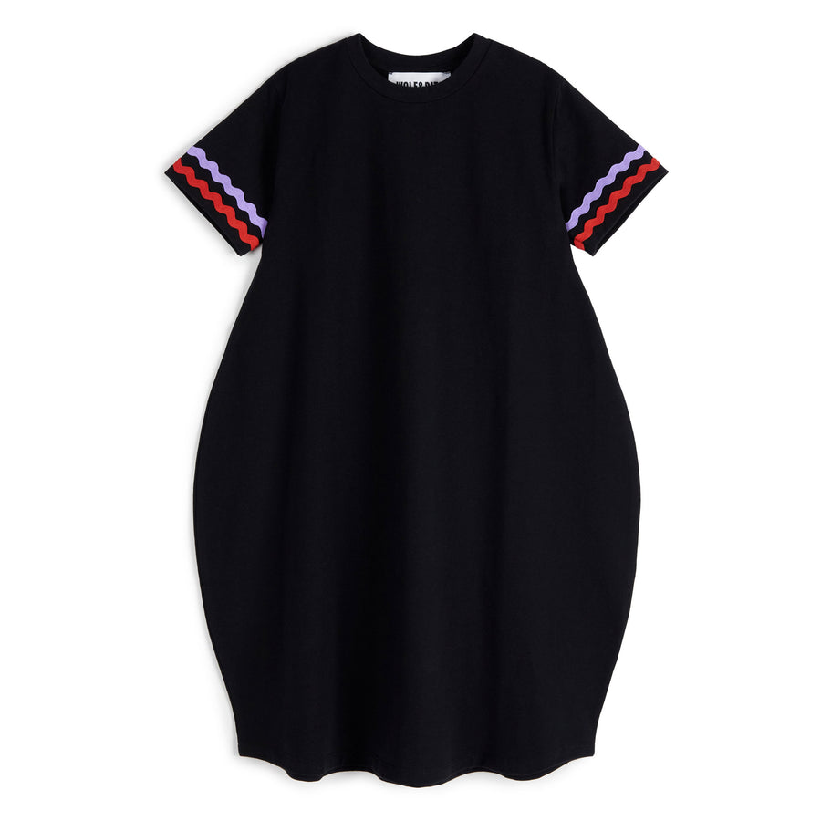 Wolf and Rita  Black Anabela Dress