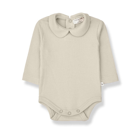 1+ in the Family Sand Anette Collar Bodysuit