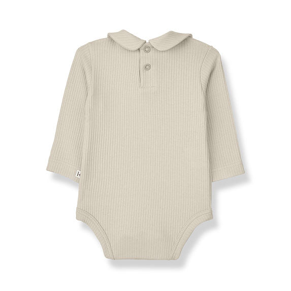 1+ in the Family Sand Anette Collar Bodysuit