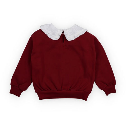 The New Society Plum Fantasy Angela Sweatshirt