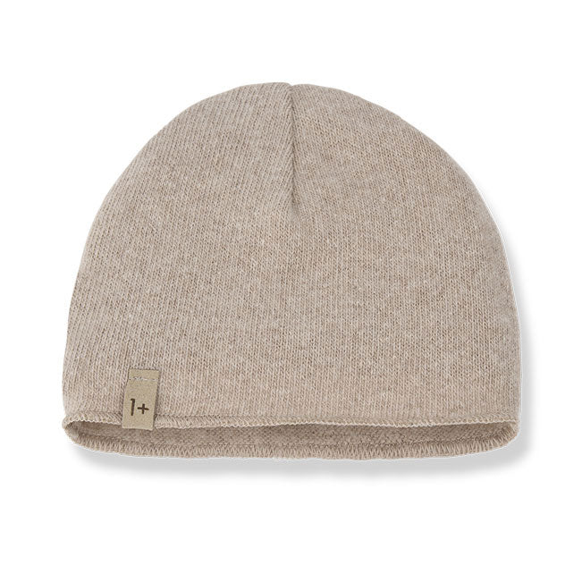 1+ In The Family Beige Angers Baby Beanie