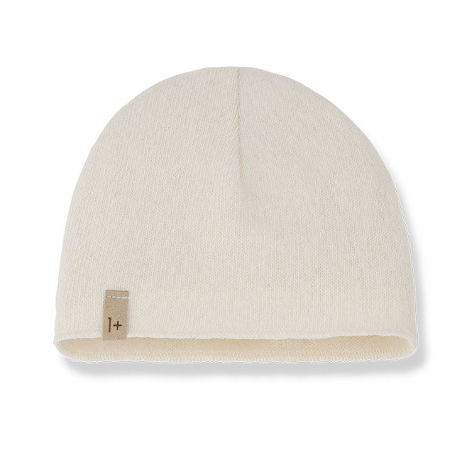 1+ In The Family Ecru Angers Baby Beanie
