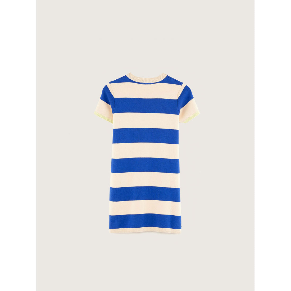 Bellerose Cream/Blue Striped Angrob Dress