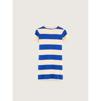 Bellerose Cream/Blue Striped Angrob Dress