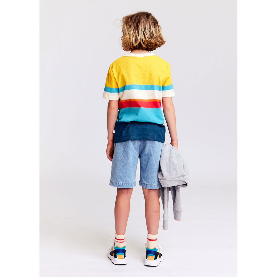AO76 Natural Stripes Vintage Mat T-Shirt