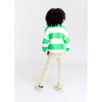 AO76 Natural Big Stripes Oscar Pullover