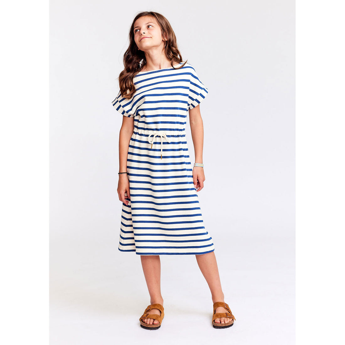 AO76 Estate Blue Striped Lumi Dress