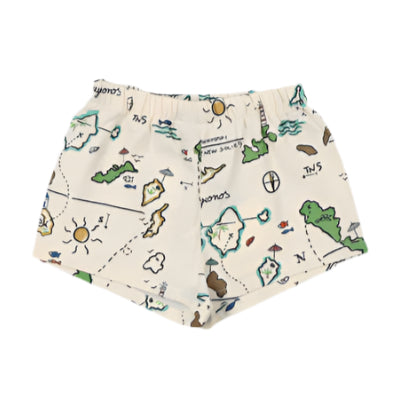 The New Society Map Print Arkoi Baby Bermuda